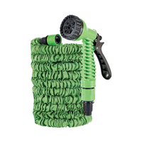Tuyau d'arrosage extensible de 100 pieds, conception de jardin en laiton massif, tuyau d'arrosage robuste, enrouleur de tuyau d'eau vert en ABS, plantation certifiée ANSI
