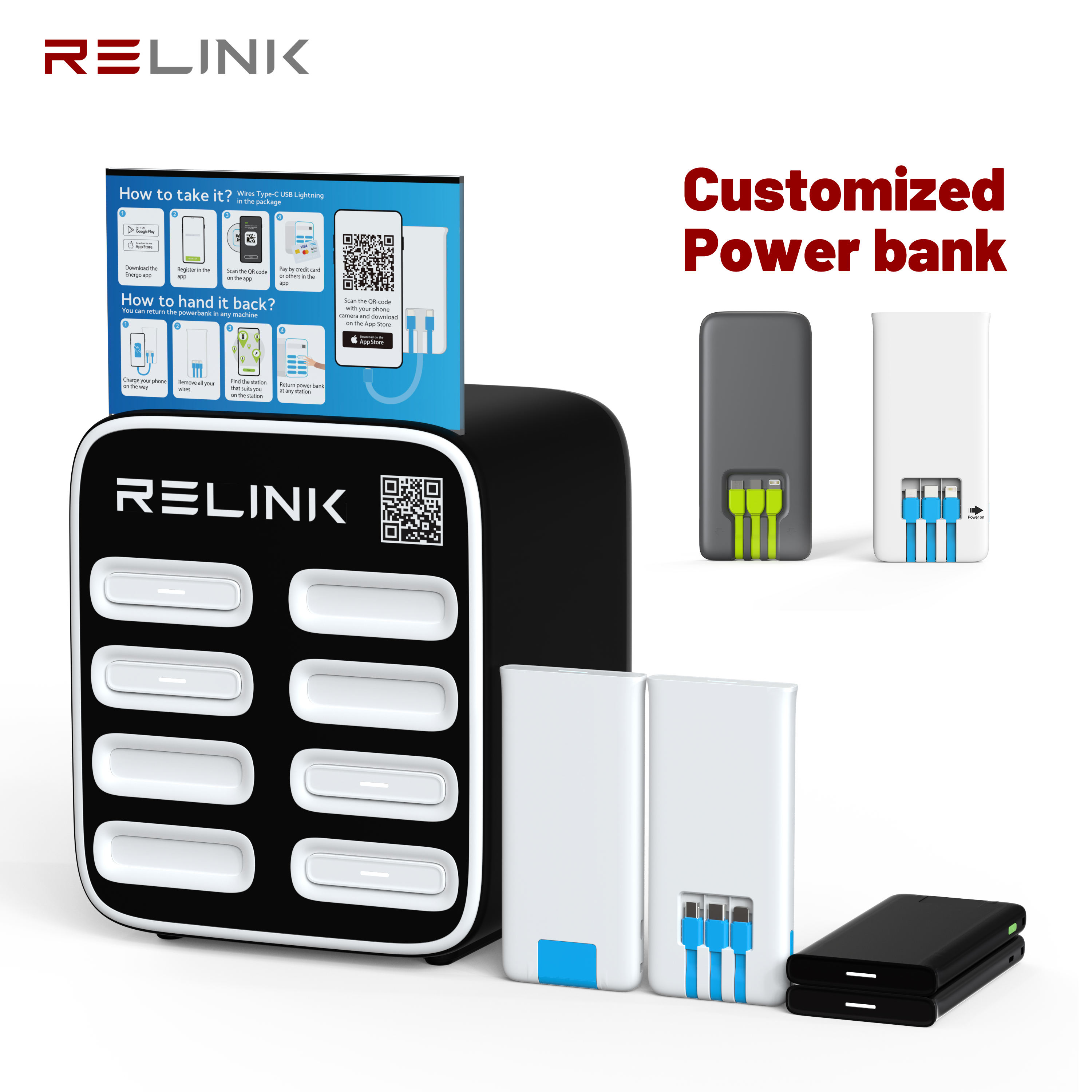 50000mah power bank fast charge