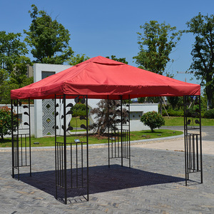 Auvent <span class=keywords><strong>de</strong></span> cour pliable, grande usine multicolore, bâche d'extérieur, en tissu Polyester 300D, romain étanche, livraison directe - Product Image 4