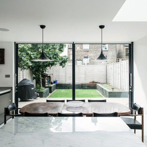 Sottile telaio in alluminio <span class=keywords><strong>scorrevole</strong></span> <span class=keywords><strong>specchio</strong></span> porte balcone porte scorrevoli per la cucina - Product Image 6