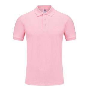 Design Navy Blue High Quality 220gsm 60% Cotton 40% Polyester Plus Size All Over Printing Knit Men's Polo Shirts - Product Image 1