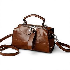 Nouveau Sac à Bandoulière Vintage pour Femme, Souple, Réglable, Grande Capacité, Léger, Durable, Fermeture Éclair, Élégant et Tendance - Product Image 1