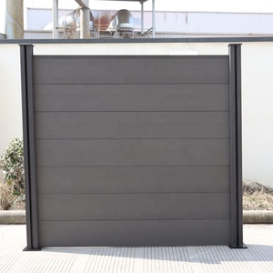 Valla de Privacidad Moderna de WPC de 6 pies, Impermeable, Anti-UV, Ecológica, Resistente a la Putrefacción, Fácil Instalación, para Jardín, Patio, Casa, Villa - Product Image 2