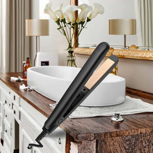 เครื่องยืดผมตรงทัวมาลีนขนาดเล็กแอลอีดีอเนกประสงค์สำหรับนักเรียนใช้ในบ้านโรงแรมนุ่มนิ่ม - Product Image 2