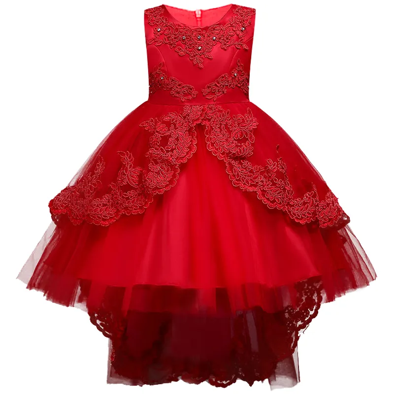 Baby Girl Dress Children Kids Dresses For Girls 2 3 4 5 6 7 8 9 10 Year Birthday Outfits Dresses Girls Evening Party Formal Wear