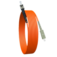 Jumper Serat Optik Simplex OM1/OM2 62.5/125 SC ke ST |   Kabel Multimode OFNR untuk Sistem CCTV & Komunikasi
