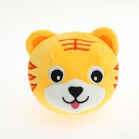 Balle de saut électrique pour animaux de compagnie à charge USB en peluche balle rebondissante musicale en peluche chien jouet grinçant balle vibrante vente en gros