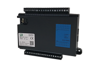 Mini PLC R3U-16M2T R3U-16M2R, Controlador de Movimiento Compacto de 24 Puntos DC24V con Programación PLC y RS485