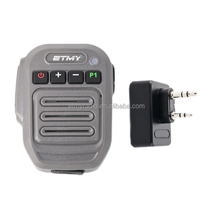 Walkie Talkie Portátil, Radio Bidireccional, Micrófono Inalámbrico para Analógico/Digital con Conector Tipo M - Product Image 1