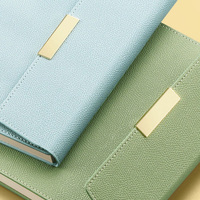 Ensemble cadeau de carnet de notes en cuir PU A5 de luxe avec logo personnalisé, stylo inclus, vente en gros promotionnelle pour les entreprises