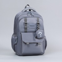 Sac à dos léger et élégant unisexe, grande capacité, imperméable, pour les élèves du collège et du primaire, 18 pouces