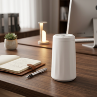 Diffuseur d'arômes sans eau rechargeable par USB en plastique, 35 ml, ultrasonique, silencieux, huile parfumée, hôtel, portable, maison, voiture