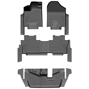 Alfombrillas de Piso para Auto 5D Duraderas de TPE, Precio de Fábrica, Accesorios Interiores para Auto, Alfombrilla para 8 Pasajeros para HONDA PILOT 2022 - Product Image 1
