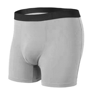 Bán buôn Mens đồ lót Polyester Chất liệu giá thấp người đàn ông 5 inch Chân Võ Sĩ chấp nhận tùy biến thể thao người đàn ông Võ Sĩ - Product Image 5