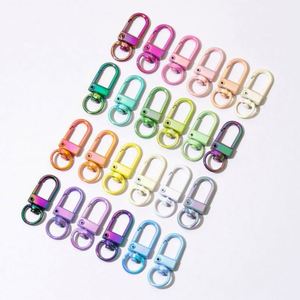 Colorful Spring Zinc Alloy Snap Hook with UV Finish-Eco-Friendly Custom Keychain Clips for DIY Projects and Accessories - Product Image 4
