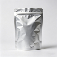 Sachet d'emballage en aluminium stérilisable, résistant à l'humidité, pour stockage alimentaire, avec fermeture éclair, design personnalisé, sachet barrière sous vide