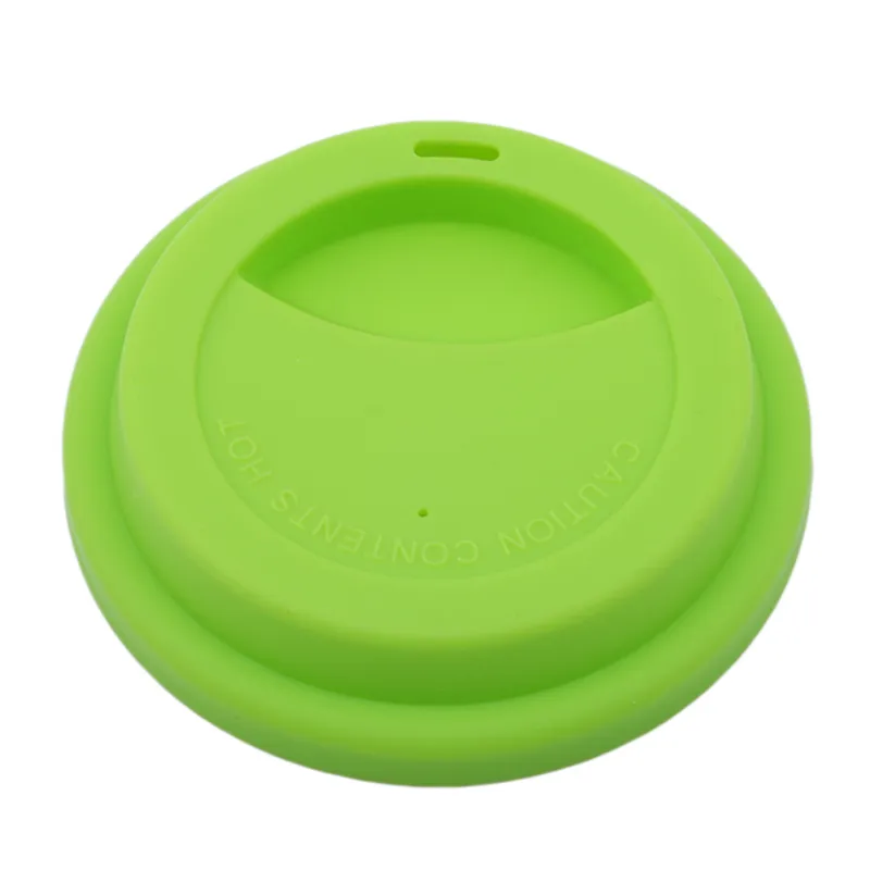 Hot sale Silicone lids for coffee cups 12 oz 15 oz suitable Reusable Universal size beer coffee wine cup cover