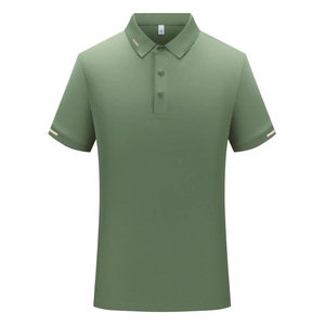 Custom Made Polo Shirt Short Sleeve Solid Color Polyester Quick Dry Daily Wear Promotional Uniforms Summer Workwear - Product Image 3