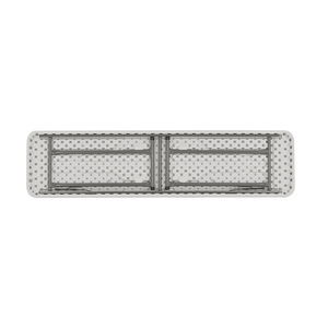 Darbe kalıplı <span class=keywords><strong>Metal</strong></span> katlanabilir konferans masası basit tasarım kapalı/açık kullanım katlanır tabure uzun mekan sergi tezgah için - Product Image 3