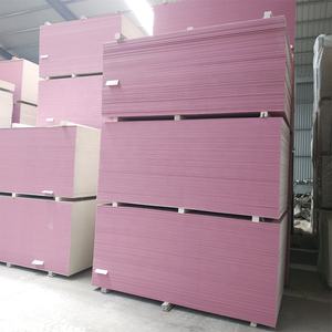 Panneau de gypse par mètre carré de placoplâtre de prix d'insonorisation d'ignifugation imperméable - Product Image 2