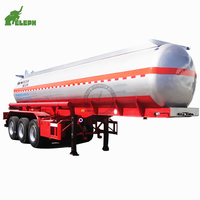 China bajo precio de 3 ejes de 52600 litros de propano líquido butano propileno de transporte de gas tanque de GLP Semi remolque para la venta