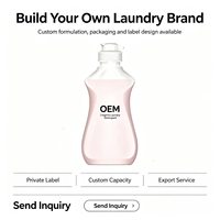 Détergent liquide enzymatique doux et écologique personnalisé pour sous-vêtements, 15-30% d'ingrédients, parfum lavande et jasmin, pour les règles