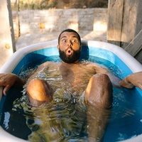 Baignoire chaude pliable baignoire à plat piscine de glace pour la récupération de la forme physique