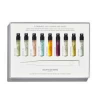 Cadeau de collecte d'échantillons de luxe personnalisé de marque privée boîte en carton 3x2ml flacons de parfum vaporisateur ensemble de kit boîte de papier d'emballage