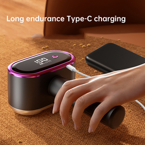 2026 điện Lint Remover xách tay LED hiển thị kỹ thuật số có thể sạc lại lưỡi thép không gỉ Tự động 3 giờ Thời gian chạy vải - Product Image 5