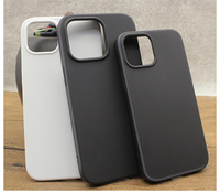 Coque de téléphone vierge en silicone blanc de 2 mm, antichoc, de haute qualité, souple, pour vente en gros
