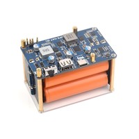 Aismartlink admite 4*21700 baterías Li (NO incluidas), salida de 5V 6A, conector Pogo Pins, UPS HAT (E) para Raspberry Pi