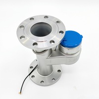 Compteur d'eau numérique industriel DN80 en acier inoxydable avec lecture à distance M-bus/RS485