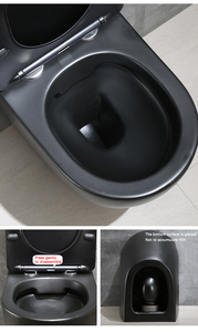 Inodoro Moderno y Creativo de Pared, con Asiento Calefactado, Doble Descarga, Diseño Colorido, Tanque de Agua Oculto, para Hotel u Hogar - Product Image 3