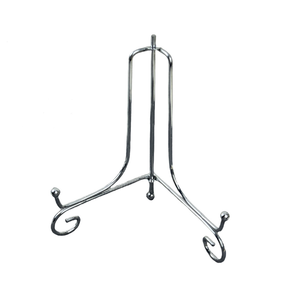 Chromme kim loại gấp tấm hiển thị giá vẽ đứng cho reramic tấm sách đồng hồ và bảng điều khiển - Product Image 2