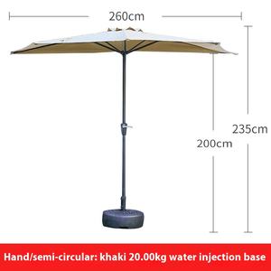 <span class=keywords><strong>Demi</strong></span>-parapluie <span class=keywords><strong>mural</strong></span> moderne pour cour extérieure Balcon Jardin <span class=keywords><strong>Parasol</strong></span> latéral rectangulaire en fer pour la protection solaire en plein air - Product Image 6