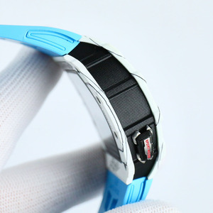 Reloj de Lujo para Hombre con Esqueleto de Fibra de Carbono, Cristal de Zafiro y Correa de Goma, Reloj Deportivo de Pulsera - Product Image 5