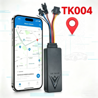 Traceur GPS de voiture étanche TK004 2G GSM avec application Android et suivi PC, dispositif GPS filaire avec détection ACC pour antivol de voiture