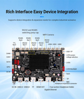 Placa Base Industrial RK3576 de Alto Rendimiento con Decodificación 8K Ultra HD, Pantalla Heterogénea Multipantalla para Terminales