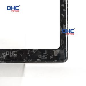 Cadre de plaque d'immatriculation de voiture standard américaine pour Bmw Toyota Ford Chevrolet Tesla Jeep Vw Honda Mercedes Ohc - Product Image 4