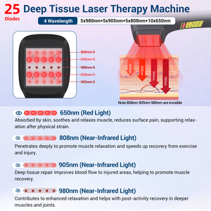 Laser de photobiomodulation LLLT de classe 3 pour la thérapie par la lumière rouge équine, dispositif vétérinaire de soulagement de la douleur pour les cliniques vétérinaires et les distributeurs - Product Image 2