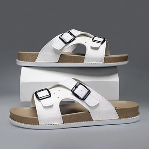 Sandalias de Verano Casuales para Hombre, de Doble Uso, con Plantilla Duradera, Diseño Plano, para Deportes al Aire Libre, Conducir, Playa, Cómodas y Fáciles de Poner - Product Image 3