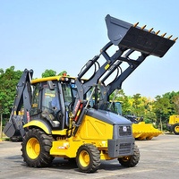 Pabrik Menyuplai XC870K Backhoe Loader Digger 2.5ton dengan Harga Murah untuk Dijual