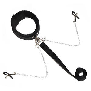 Kit de Bondage de Alta Calidad, Cadena de Metal, Pinzas para Pezones, Juego de Preliminares, Juguete Sexual para Parejas, Tapón Bucal con Tapón Anal, 100% Impermeable - Product Image 2