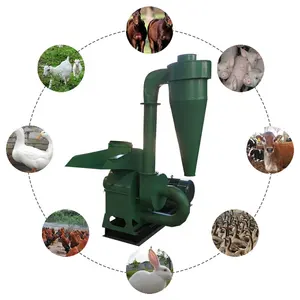 Chicken Corn Feed Crusher Machine Mixer and Crusher for Making Animal Feed Multifunctional Provided 80 Bearing Hammer Mill