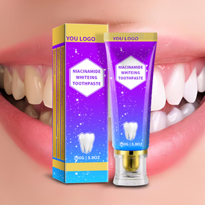 <span class=keywords><strong>Dentifrice</strong></span> <span class=keywords><strong>blanchissant</strong></span> en profondeur V34 à la niacinamide, vente en gros usine, élimine les taches et la plaque dentaire, haleine fraîche, pour adultes, éclaircissant les dents - Product Image 1