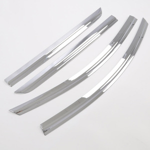 Pare-pluie WZXD, nouvelle arrivée, accessoires extérieurs pour voiture, ABS chromé de haute qualité, 2018 pour Wigo - Product Image 5