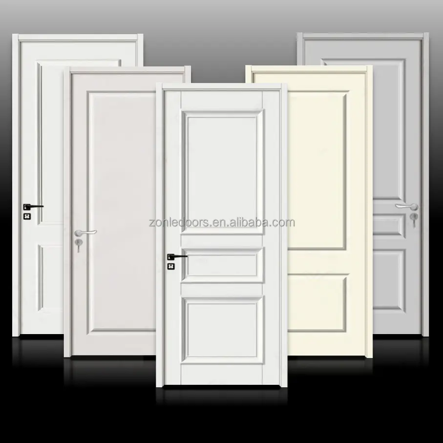 2024 आधुनिक सफेद इनडोर लकड़ी के डब्ल्यूपीसी आंतरिक अदृश्य बेडरूम टिका दरवाजे स्मार्ट लॉक के साथ घरों के लिए नवीनतम डिजाइन