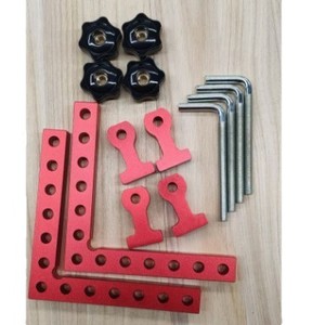 Règle d'angle en alliage d'aluminium Han Tao, bloc de positionnement à 90 degrés, pince auxiliaire pour le travail du bois usinée CNC - Product Image 3