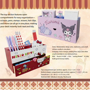 Caja Organizadora de Madera Hecha a Mano con Compartimentos para Clasificar Monedas y Almacenamiento Multiusos - Product Image 6