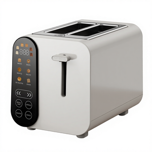 Tostadora Multifunción Inteligente de <span class=keywords><strong>2</strong></span> Rebanadas con Pantalla Digital - 7 Modos Preestablecidos, Versátil <span class=keywords><strong>para</strong></span> <span class=keywords><strong>Desayunos</strong></span> en Casa <span class=keywords><strong>para</strong></span> 1-<span class=keywords><strong>2</strong></span> <span class=keywords><strong>Personas</strong></span> - Product Image 1